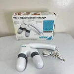 Vtg Vitec Double Delight Massager Action 46455. Fixed Price $49.99.
