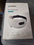 Naipo MGE-1822 Eye Massager W/heat Vibration/air/foldable Beige Open Box. Fixed Price $16.00.