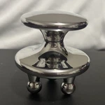 Metal Handheld Body Massage Roller Stick Silver 3 Heads For Back Neck Shoulde.. Fixed Price $22.40.