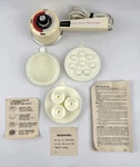 Pollenex HM-10 Vintage Handheld Deep Heat Vibrating Massager Three Attachments. Fixed Price $9.95.