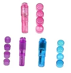 Small Mini Vibrating Massager Handheld Portable Tool For Pink Purple Blue Color. Fixed Price $26.28.