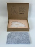 Ember Wellness Gua Sha Facial Tools, 100% Natural White Jade Stone For Massage. Fixed Price $29.90.