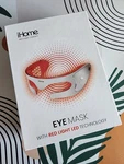 Ihome Eye Mask Red Light Therapy Multi-frequency, Auto Shut-off. Fixed Price $78.00.