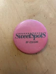 Sweet Spots Cougar Pink Button Pinback Vtg 593-1101 Has Novelties. Fixed Price $9.05.