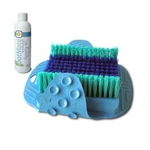 Footmate Fm-blue Brush Scrubber & Massager System,. Fixed Price $28.00.