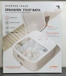 Spahaven Foot Bath / Heated With Massage Rollers - Sharper Image. Fixed Price $49.95.