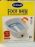 Dr. Scholl Vintage 1995 Food Bath Massager 4 Way Control Heat Tested. Fixed Price $29.99.