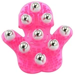 3X(PALM Shaped Glove Body Massager With 9 360-DEGREE-ROLLER METAL2757. Fixed Price $14.95.
