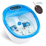 Ivation Multifunction Foot Spa Heated Bath With Vibration, Rollers, Bubble Mas. Fixed Price $26.22.
