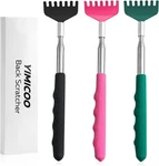 3 Pack Metal Portable Telescoping Back Scratchers With Rubber Handles. Fixed Price $7.99.