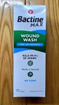 Bactine Max Wound Wash First Aid Antiseptic 8OZ. Fixed Price $8.99.