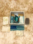 Electro EM-98 Two Speed Handheld Body Massager Full & Scalp Teal Gray. Fixed Price $29.99.