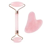2PCS Jade Roller Guasha Natural Stone,manual Beauty For Face. Fixed Price $40.33.