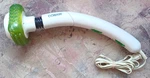 Conair WM200XT Back Vibrating Body Massager Wand W/heat, White Green Tested. Fixed Price $20.99.