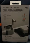 Sharper Image True Wireless Earbuds Noise Isolation Qi Charging Case New. Fixed Price $19.99.