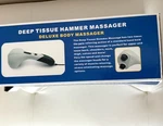 New Deep Tissue Hammer Massager EM013 Deluxe Body Multi Attachments. Fixed Price $29.99.