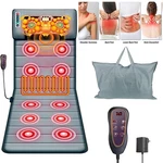 Full Body Electric Massage Mat W/heat Vibration Pad Cushion Back. Fixed Price $54.08.