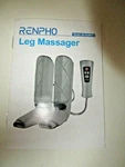 Renpho Leg Massager Model RF-ALM071 Remote Calf/foot Wraps In Storage Bag. Fixed Price $29.99.