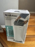 New In Box Brookstone Warmer White Oversize For Large Towels And Robes. Fixed Price $127.50.