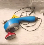 Homedics SR-HHP-250H Handheld Electric Massager With Heat Speeds Blue Gray. Fixed Price $16.99.