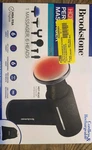 Brookstone Cordless Heated Percussion Massager Hot & Cold Therapy 6 Heads. Fixed Price $25.00.