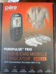 Niob Enrichment Purepulse Trio Tens, Ems & Heat Muscle Stimulator. Fixed Price $39.99.