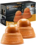 Acumobility Massage Balls 2 Pack Orange Trigger Point Myofascial Release. Fixed Price $19.95.