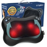 Zyllion Shiatsu Back And Neck Massager With Heat - Cordless Rechargeable 3D Elec. Fixed Price $89.99.