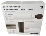 Sharper Image Powerboost Deep Tissue Percussion Pro Massager With 5 Attachments. Fixed Price $59.90.
