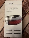 Trakk Head And Temple Massager - Cordless Air Compression Heat New In Box. Fixed Price $25.20.