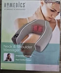 Homedics Neck And Shoulder Massager With Heat Portable NMSQ-210. Fixed Price $17.67.