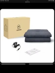 Comfier Vibration Massage Mat With Heat Settings CF-3603S Grey Nib. Fixed Price $75.00.