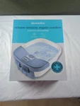 Homedics Heat Boost Bubble Pro Foot Bath Blue White W/pumice Stone & Brush. Fixed Price $24.99.