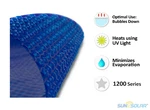 SUN2SOLAR 1200 Series Rectangle Swimming Pool Cover Blanket - Choose Size. Fixed Price $249.99.