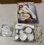 Conair Model HM11M Touch Tone Massager - White 2 Speeds W/attachments. Fixed Price $19.85.