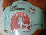 Health Touch Neck Massaging Wrap Plush Animal With Vibration Fox Shape New. Fixed Price $19.00.