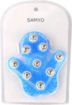 Samyo Palm Glove 9 Metal Roller Balls 360 Body Massager Blue Beauty New. Fixed Price $16.47.