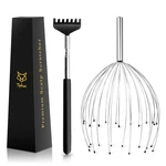 Tipkon Head Massager 28 Fingers Scalp Scratcher, Back. Fixed Price $12.33.