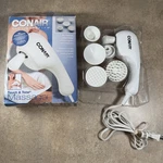 Conair Model HM11M Touch Tone Massager - White 2 Speeds 6 Attachments. Fixed Price $31.90.