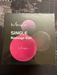 Maxgia 3" Single Massage Ball W/5 Speeds Vibrating New. Fixed Price $30.00.