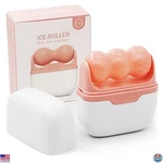 Pink Ice Roller For Face & Eyes 2-IN-1 Facial Tool With Travel Case, Gift!. Fixed Price $39.01.
