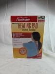 New Sunbeam Xl Heating Pad For Back Neck And Shoulder Pain Relief With Sponge. Fixed Price $30.00.