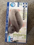 Sealy Total Body Vibrating Massager Microfiber Neck Leg Arm Gray Hands Free. Fixed Price $18.99.