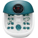 Foot Spa Bath Massager With Heat, Bubbles & Vibration Green For Relaxation. Fixed Price $56.45.