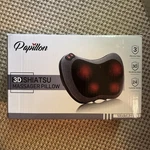 Papillon 3D Shiatsu Massage Pillow With Heat And Vibration. Fixed Price $34.99.