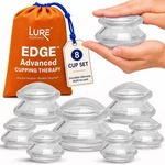 Lure Essentials Edge Silicone Cupping Set, Of 8 (assorted), Clear. Fixed Price $64.18.