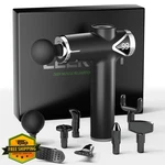 Leercon Massage Gun Deep Tissue Back Pain Relief 8 Attachments 6 Speeds. Fixed Price $27.99.