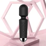 Handheld Cordless Mini Massager, Powerful Quiet With Waterproof, 20 Modes & 8.... Fixed Price $17.21.