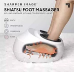 Sharper Image Shiatsu Foot Massager Rolling With Air Compression - New. Fixed Price $74.99.