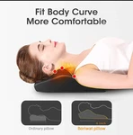 Omassa Neck Massager With Heat 3D Kneading Pillow Pain Relief Stress Relax Black. Fixed Price $50.68.